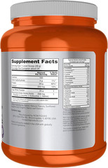 NOW Sports Nutrition, Egg White Protein, 20 G with Bcaas, Creamy Vanilla Powder,