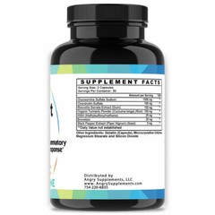 Angry Supplements Joint Support Turmeric Glucosamine Anti Inflammatory Mobility