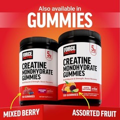 Creatine Monohydrate Powder – 200 Servings, 5g Dose for Muscle & Cognitive He…