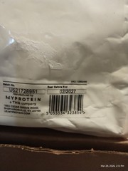 MyProtein Impact Whey Isolate 2.2 Lbs Chocolate Milkshake Exp 2/2027 New 120 Cal