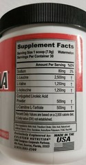 Evlution Nutrition LeanBCAA – Stimulant Free – Watermelon – 30 Servs – Ex 9/2024