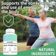 Nitric Oxide Flow for Blood Circulation and Heart Health, Endurance/Energy