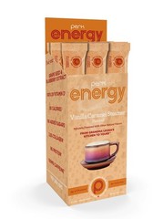 Perk Energy Drink Mix (Vanilla Caramel Steamer) 10 Stick Packs