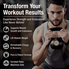 German Creatine – Micronized Creatine Monohydrate Powder 99.99% Pure Creapure…