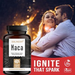 Maca 30/60/120 capsules – Enhances energy and stamina, boosts energy