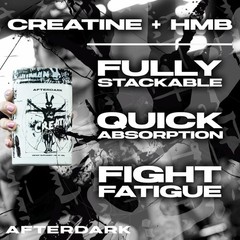 AFTERDARK Supplements Creation – Creatine + HMB Powder | 6 Forms of Creatine …