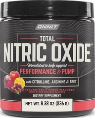 ONNIT TOTAL NITRIC OXIDE PERFORMANCE SUPPORT SUPPLEMENT 8.32oz