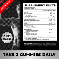 Testosterone Supplement for Men Muscle Growth, 60 Count (Pack of 1)