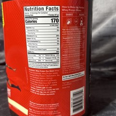 SixStar 100% Whey Protein Plus 30g VANILLA CREAM Flavor 1.81lbs- NEW SEALED-