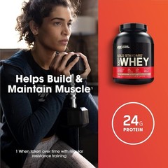 Gold Standard 100% Whey Protein Powder, Mocha Cappuccino, 5 Pound Packaging M…