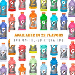 Gatorade Thirst Quencher Sports Drink, 20 Fl Oz (Pack of 12), assorted
