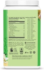 Sunwarrior Organic Classic Vanilla Protein 750g, Vegan Sprouted Protein Powder