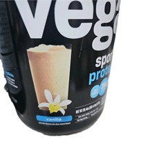 LOT OF 2 Vega Sport Protein Powder Vanilla (14 Servings, 20.4 oz) Vegan