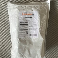 Bulk Supplements Calcium HMB Powder 35.3 oz Unflavored Amino Acid Supplement