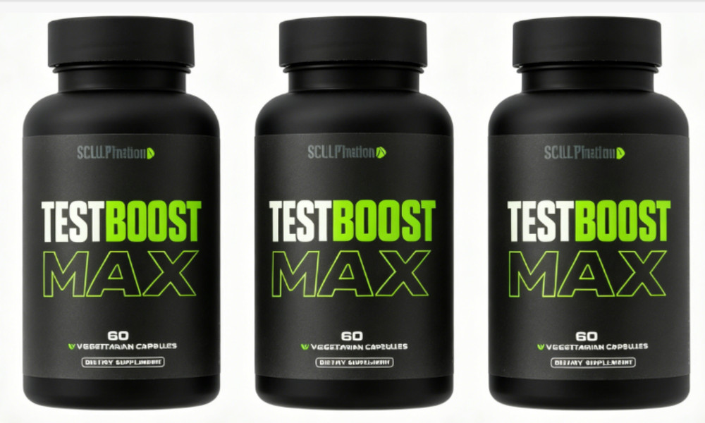 Sculpt Nation by Shred V Test Boost Max -Testosterone Supplement for Men EXP2028