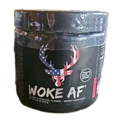 Bucked Up Woke AF Pre-Workout Powder Rocket Pop – 8.6oz