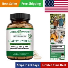 NAC 600mg, Glass Bottle, N-Acetyl Cysteine Antioxidant Glutathione Precursor,…