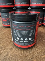 Kaged Sport Pre Workout Fruit Punch 20 Servings 188mg Caffeine Energy Boost
