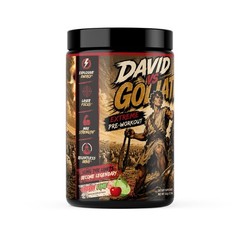 David VS Goliath Extreme High Stim Pre-Workout Free pocket Bible with Purchase.