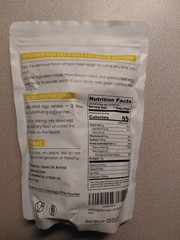 ORGFUN Egg White Protein Powder Pasteurized No Hormones 8 oz Unflavored