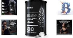Creatine Monohydrate for Muscle Support & Energy – , Gluten Free, 400g Size