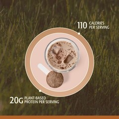 Elevate Organic Women’s Pea Protein Chocolate with Ashwagandha & Shatavari