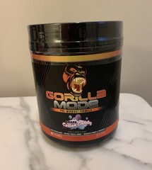 Gorilla Mind Gorilla Mode Preworkout Powder Grape Cotton Candy – 40 Servings