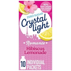 Crystal Light Drink Mix, 10 Individual Packets, Hydration for Book Lovers and