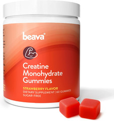 Creatine Monohydrate Gummies – 30 Servings – Vegan Creatine Chews for Muscle Gro