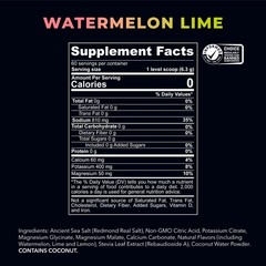 REDMOND Re-Lyte Hydration Electrolyte Powder Mix Watermelon Lime