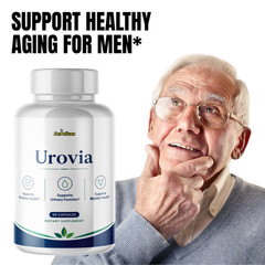 Urovia- Prostate Support- 3 Bottles- 180 Capsules