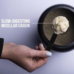 Rule 1 Casein Protein – 25g Protein and 11g EAAs Per Serving from Slow-Release