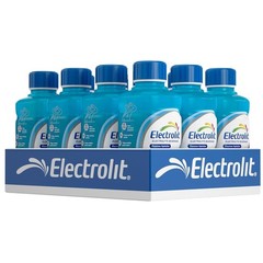 Instant Hydration with 12 Blue Raspberry Electrolyte Drinks – 21 Fl Oz Bottles