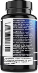 Nitric Oxide Booster 3000mg L-Arginine 3X Extra Strength Capsules