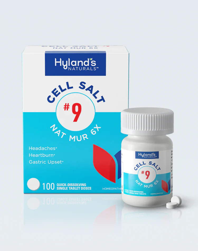Hyland’s Natural Mur 6x Cell Salts #9: (100 Tablets)