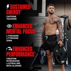 PROSUPPS Mr. Hyde Signature Pre Workout Powder with Creatine, Beta Alanine & Caf
