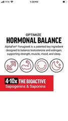 Force Factor Test X180 Boost, Testosterone Booster for Men, Testosteron Pills
