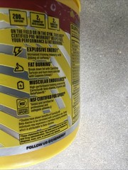 2 Cans C4® Sport Ripped, Pre-Workout, Jolly Rancher Cherry, 9.4 oz ea. exp 4/28