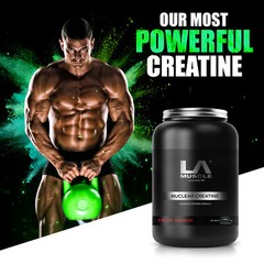 LA MUSCLE Nuclear Creatine – The STRONGEST Creatine Available – Nitric Oxide