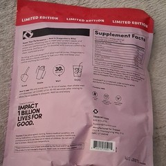 Tranont Clear+ Whey Protein Powder Dragonberry Bliss 13.92 oz Muscle Energy