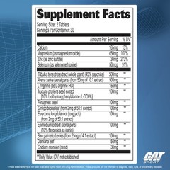 GAT Sport Testrol Original Test Booster | Male 60 count (Pack of 1)