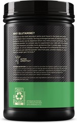 L-Glutamine Powder – Pure 1000g for Muscle Recovery, 194 Servings, GMP Certified
