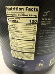 Optimum Nutrition 100% Casein Chocolate Supreme Protein Powder