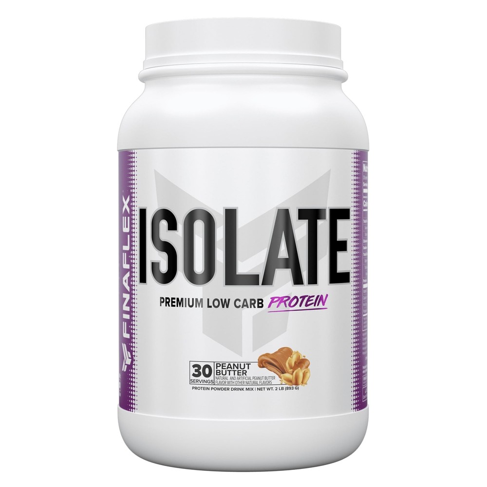 FINAFLEX ISOLATE, Peanut Butter 2 lb 25 Grams of Iso Protein Per Serving M…