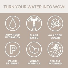 (3 boxes) Cure Hydration | Plant-Based Electrolyte Drink Mix | Tropical Punch