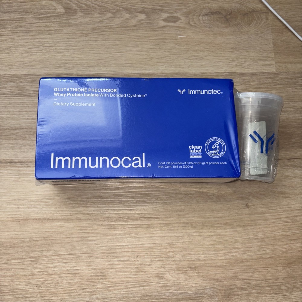 Immunocal Classic Blue Regular Glutathione Precursor, 30 Pouches by Immunotec