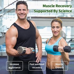 HMB L-Leucine Gummies 3000mg Sugar-Free Muscle Growth Workout Recovery 90ct