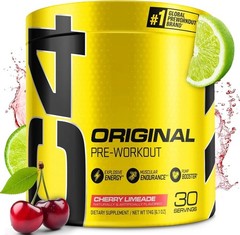Sugar-Free Cherry Limeade Pre Workout Powder – 30 Servings for All Diets