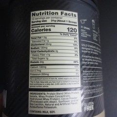 Optimum Nutrition Gold Standard Whey Protein Powder, Double Rich Chocolate 2 pk