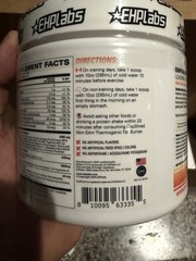 6 EHPlabs OxyShred Non-Stim Thermogenic Fat Burner Powder Kiss My Peach 6.17oz
